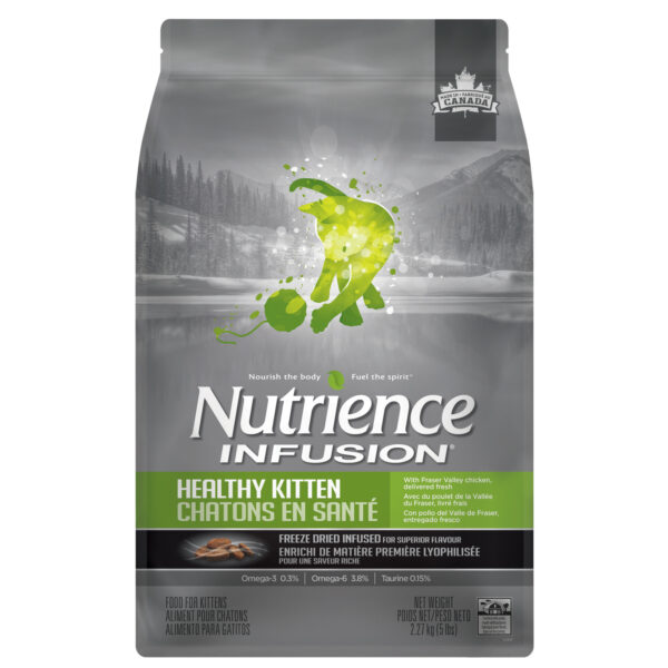 Nutrience Infusion pour chatons en santé poulet 2,27 kg (5 lbs)