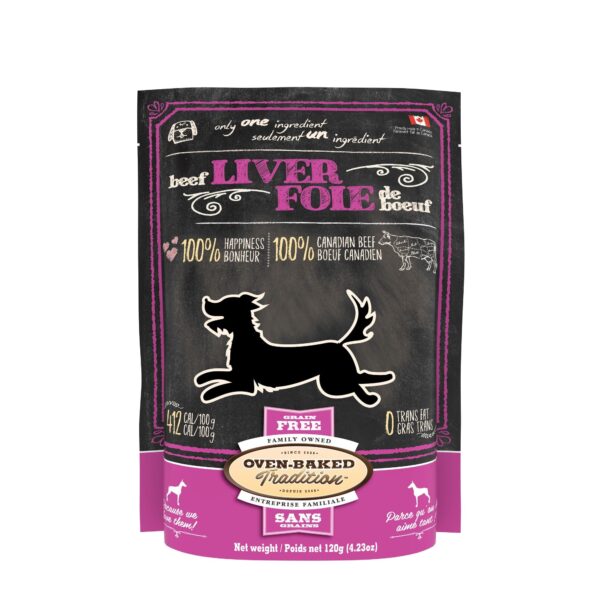 Oven-Baked Tradition Gâteries Pour Chien, Foie De Boeuf Déshydraté