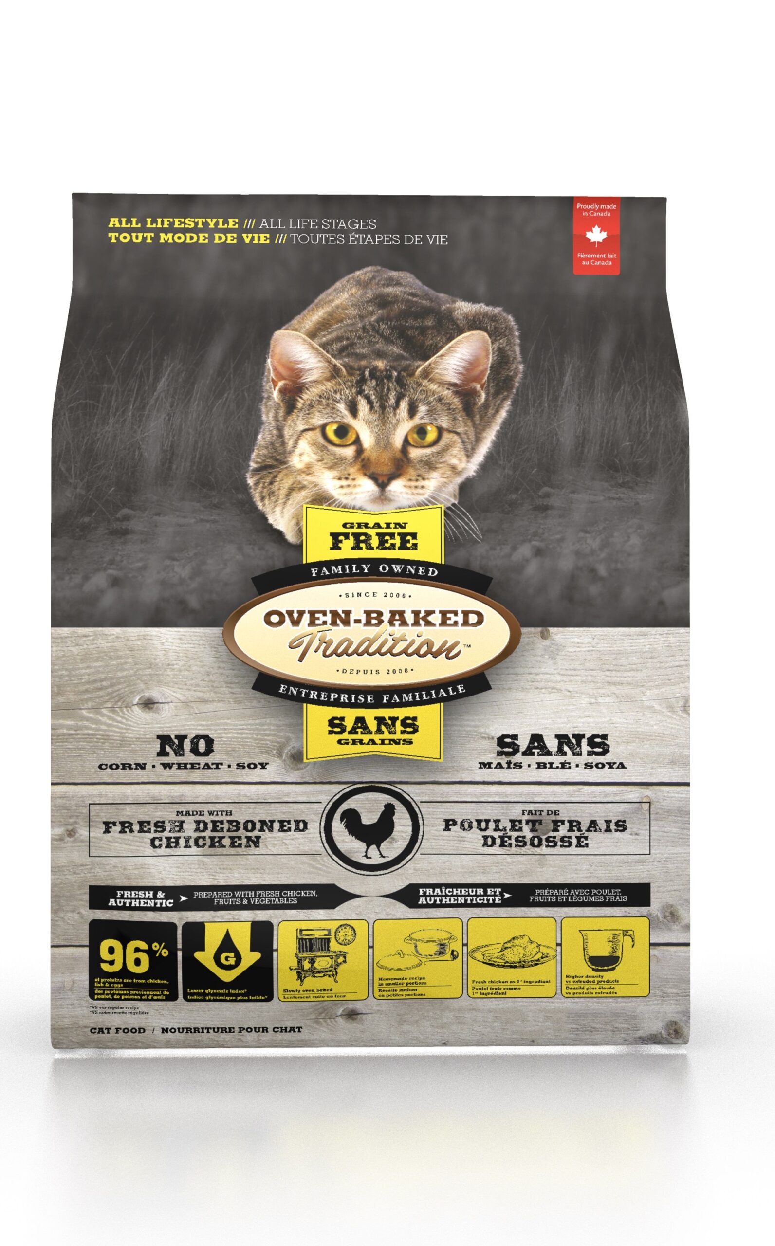 Oven-Baked Tradition nourriture sans grains pour chat – Image 3