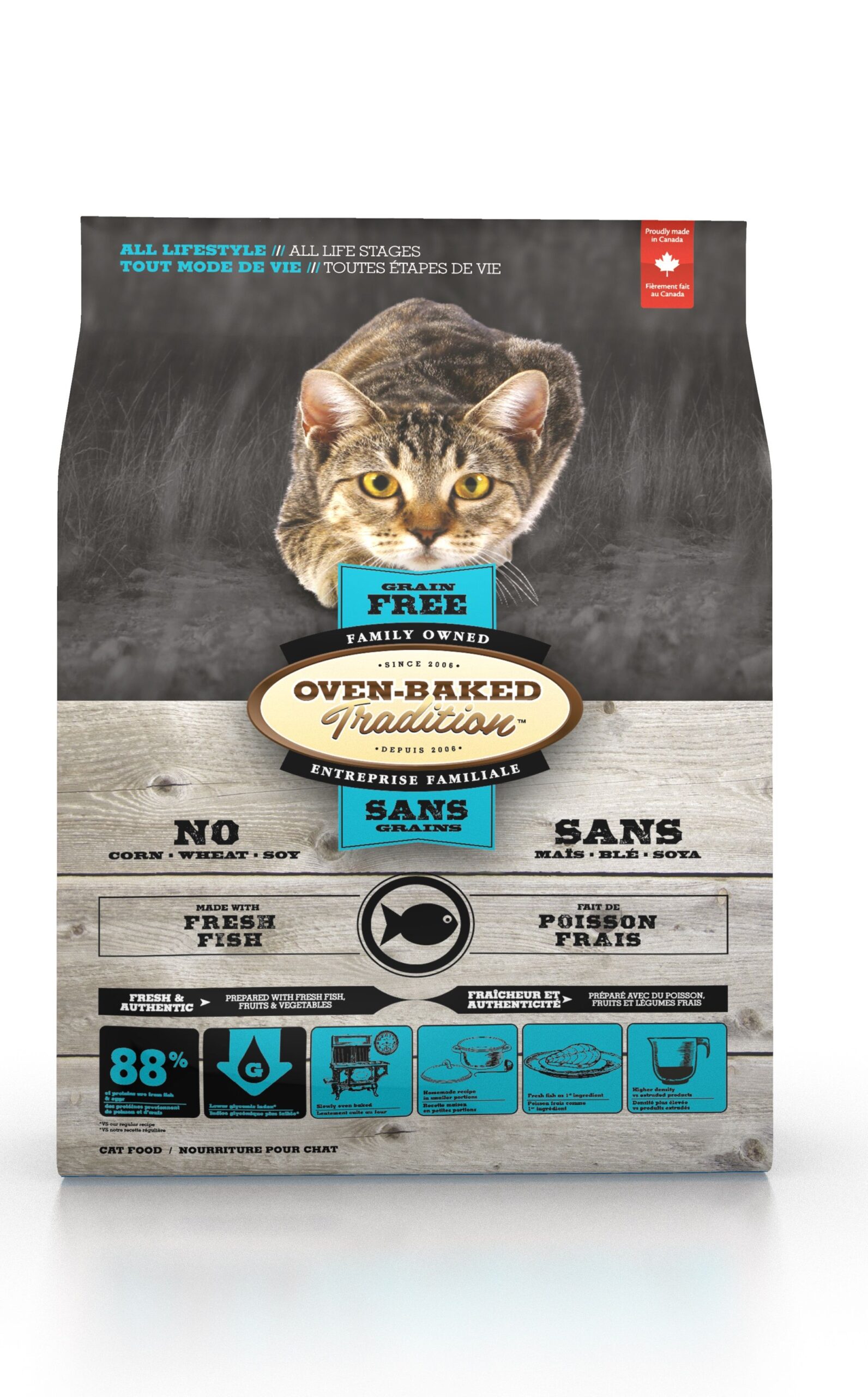 Oven-Baked Tradition nourriture sans grains pour chat – Image 2