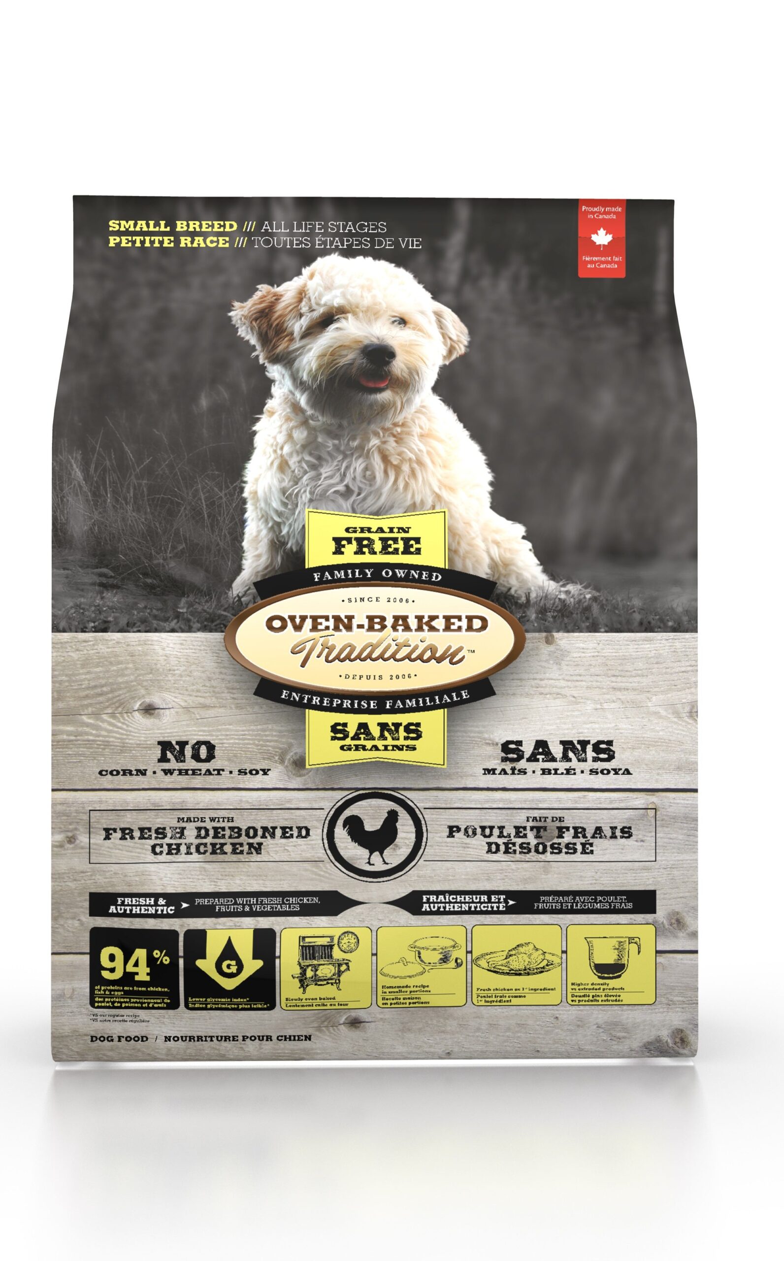 Oven-Baked Tradition nourriture sans grains pour chien de petite races 5lbs – Image 3