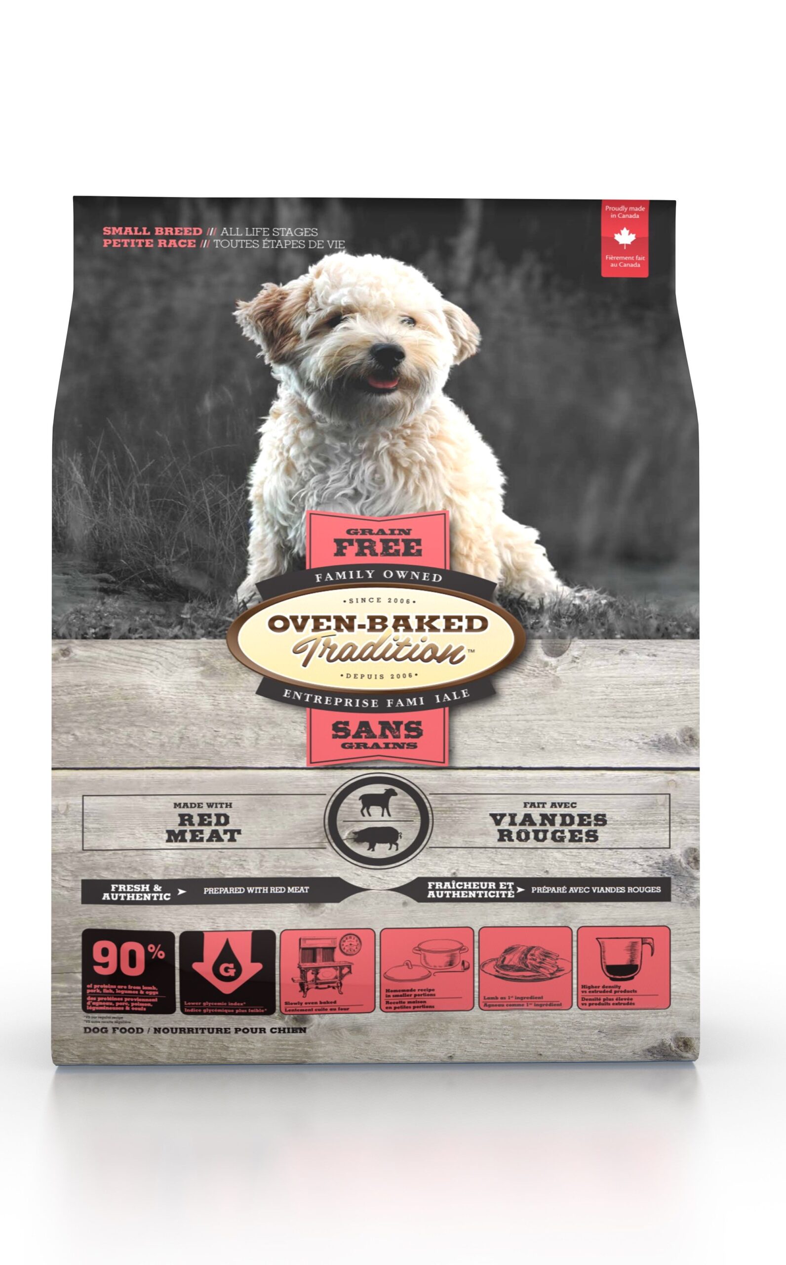 Oven-Baked Tradition nourriture sans grains pour chien de petite races 5lbs – Image 4