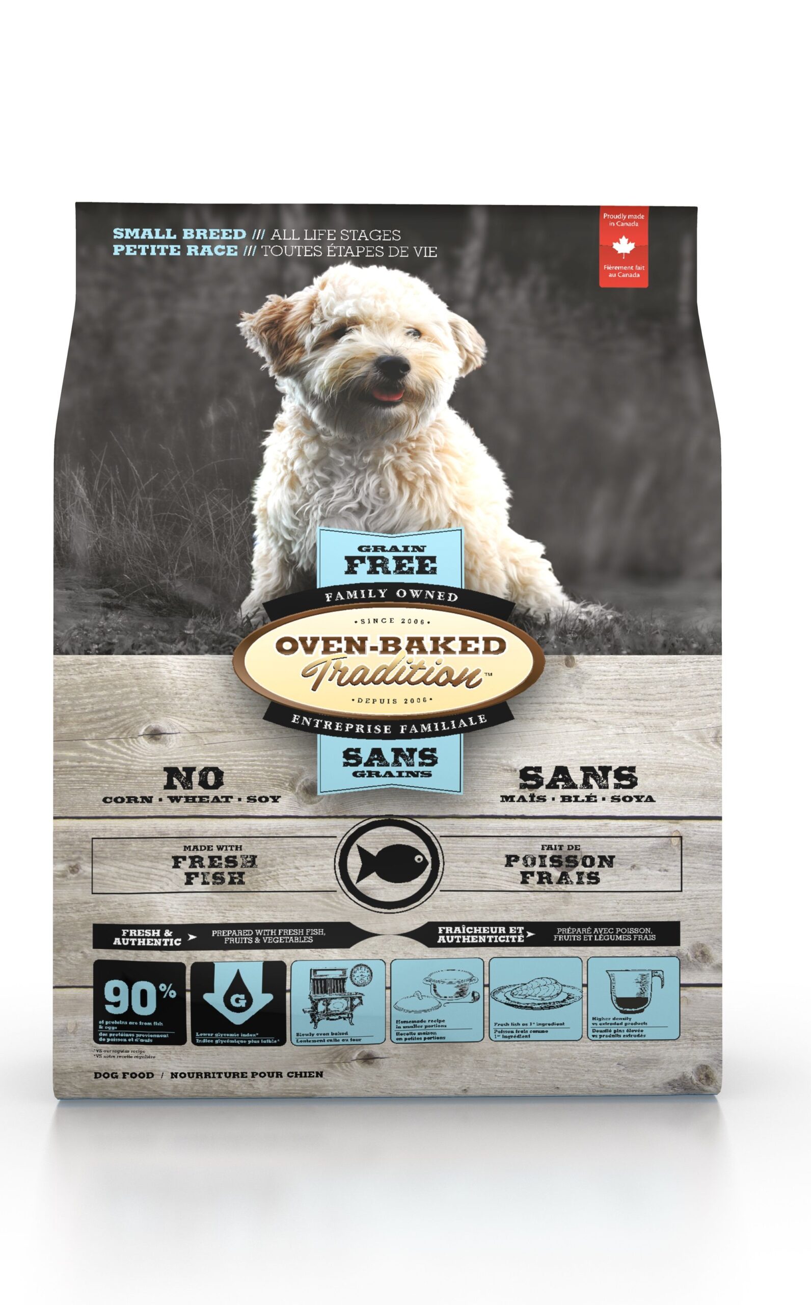 Oven-Baked Tradition nourriture sans grains pour chien de petite races 5lbs – Image 2