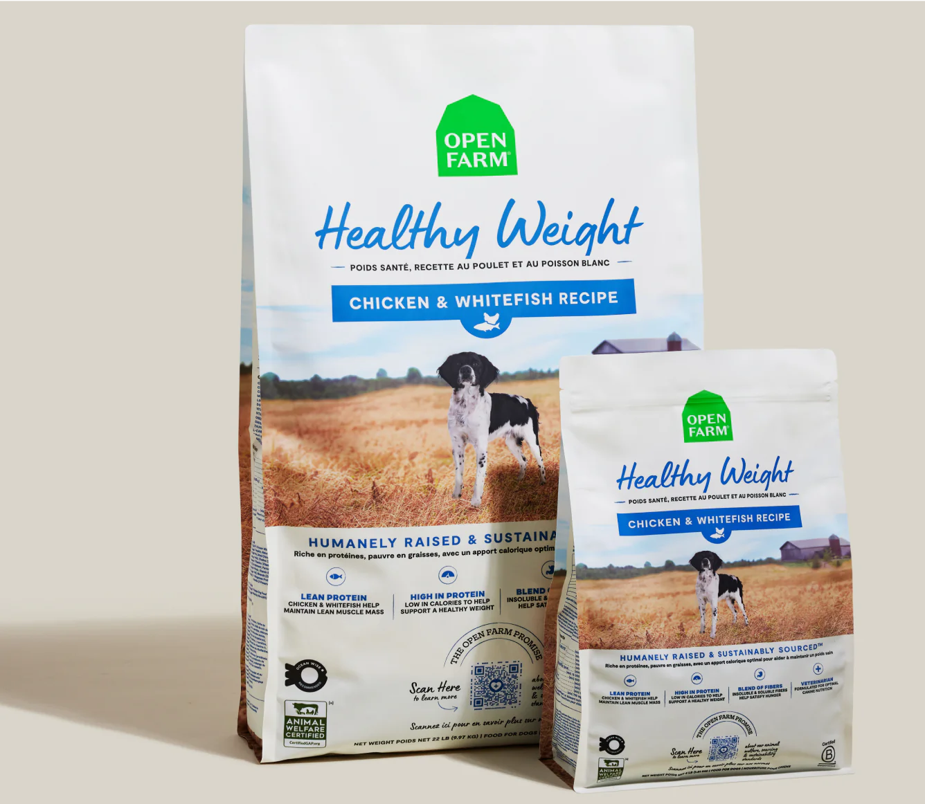 Open Farm - Nourriture pour chien | Poids santé - Recette au poulet et au poisson blanc – Image 3