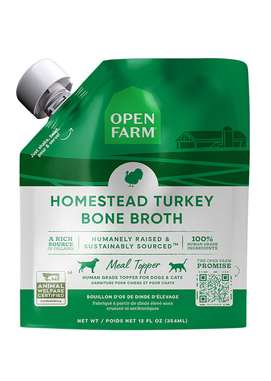 Open Farm - Bouillon d'os pour chien et chat | Dinde – Image 2