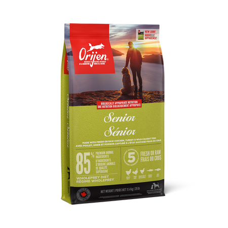 ORIJEN Sénior pour chien 11.4kg (25lbs)