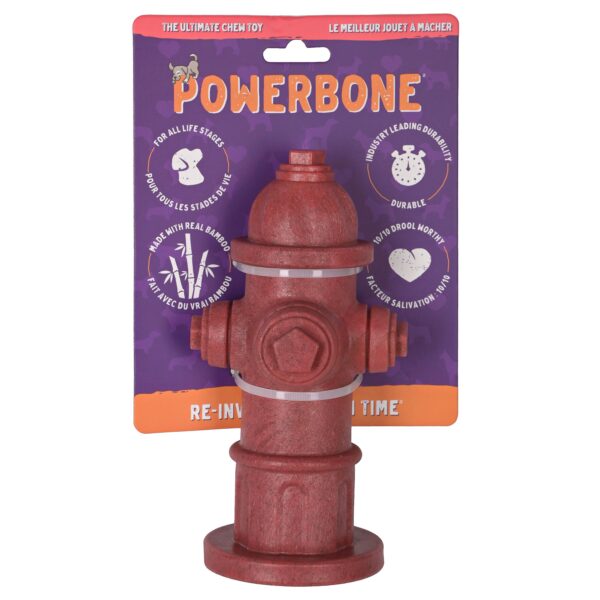 Powerbone | Jouet à Mâcher Pour Chien, Nylon & Bambou - Borne Fontaine 7"