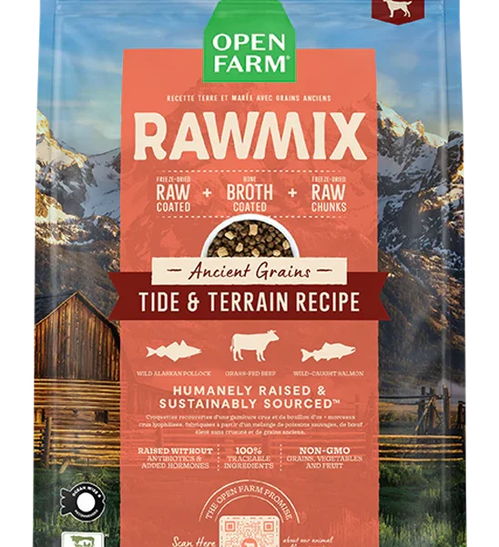Open Farm Rawmix avec grains anciens pour chien