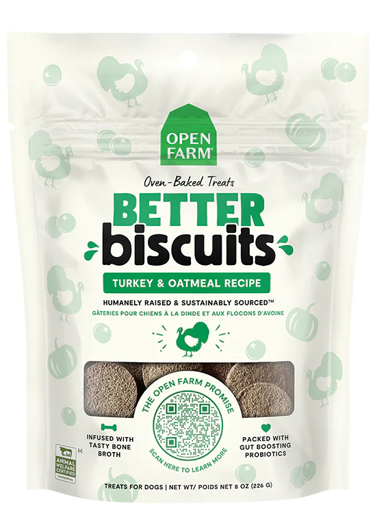 Open Farm - Biscuits aux flocons d'avoine pour chien | 8 oz – Image 4