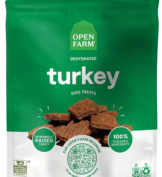 Open Farm - Gâterie déshydratée | Dinde 4.5 oz