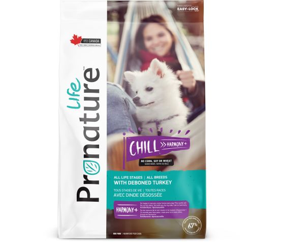 Pronature Life - "Chill" Nourriture Pour Chien, Toutes Races | Dinde Désossée - 11,3 kg