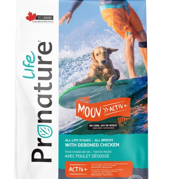 Pronature Life - Nourriture pour chien toute race "Moov" | Poulet désossé - 11,3 kg