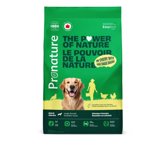Pronature Original pour chien de grandes races poulet avoine 15kg (33lbs)