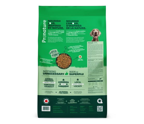 Pronature Original pour chien sénior poulet avoine 11.3kg (25lbs) – Image 2