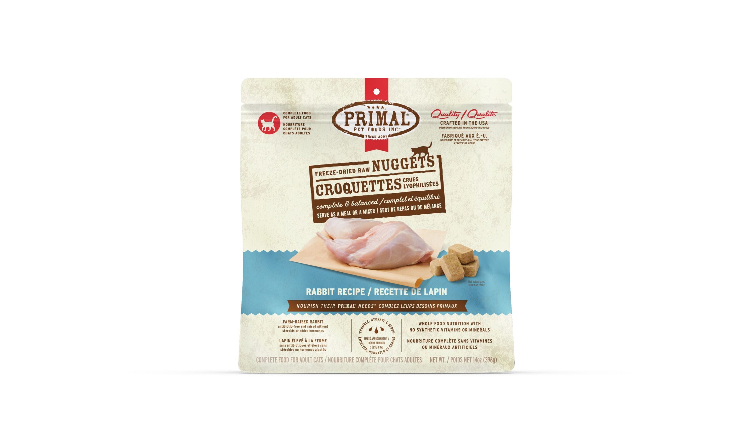 Primal | Nourriture pour chat- Croquettes lyophilisées- 14oz – Image 2
