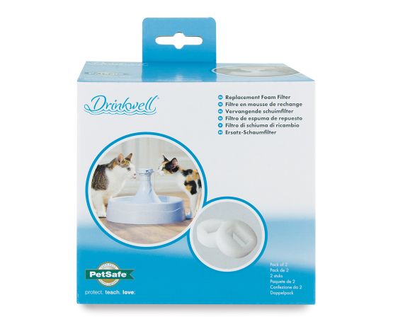 Petsafe - Pré-filtre en mousse pour fontaine ''Drinkwell 360 degrés'' - Plastique - Pqt 2