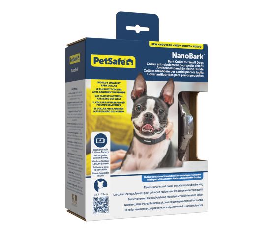 Petsafe - Collier anti-aboiements électrostatique "Nanobark" - Pour très petit chien