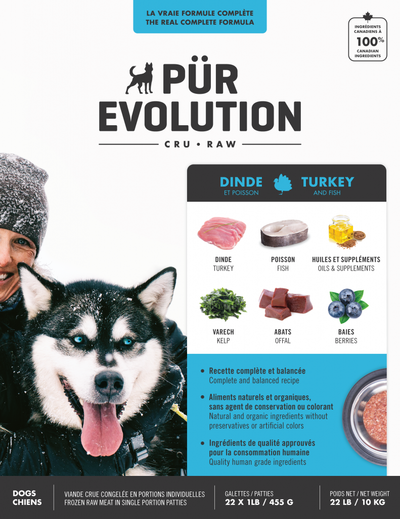 Pür Évolution | Dinde et poisson - Chien