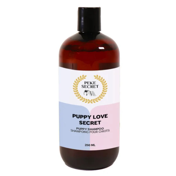 Peke Secret - Shampoing naturel pour chiot et chaton | Puppy Love Secret - 250ml