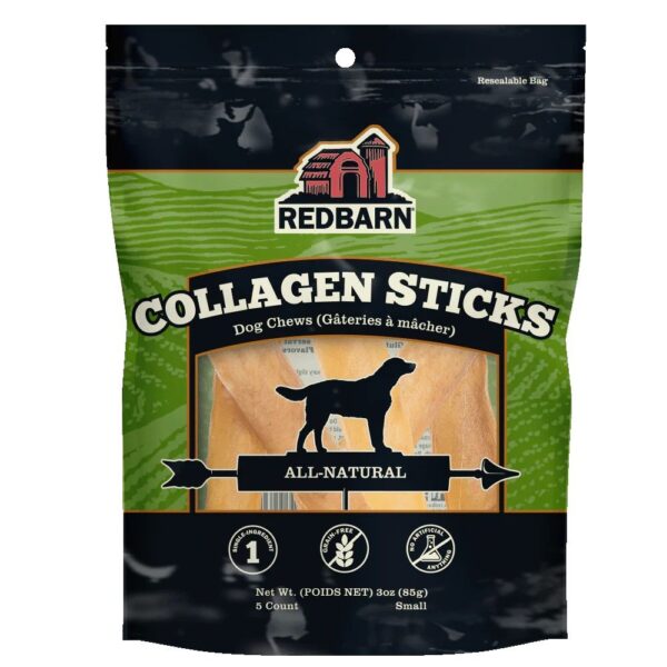 Redbarn Bâtonnet De Collagène 6", Sac de 5 unités