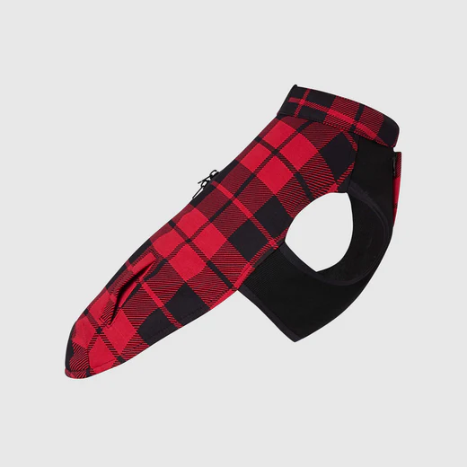 Canada Pooch - Gilet polaire | Carreaux rouge