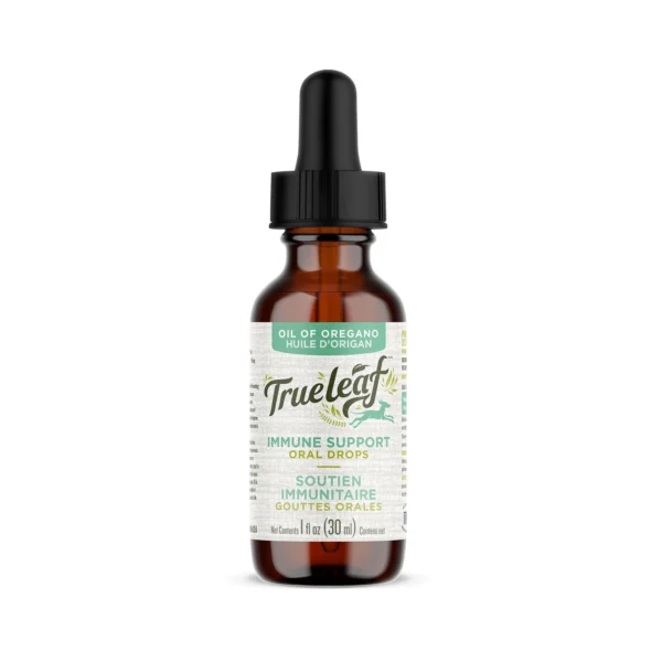 True Leaf - Soutien immunitaire à l'huile d'origan | Gouttes pour chien - 30 ml