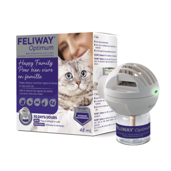 FELIWAY Optimum Diffuseur et recharge de 30 jours | Chat