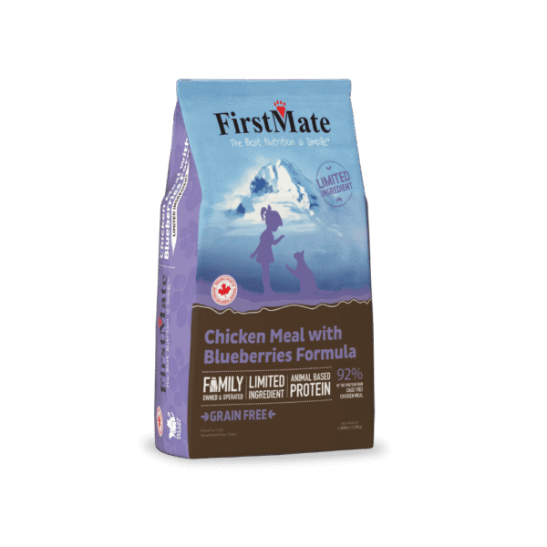First Mate - Nourriture pour chat | Poulet et bleuets - Ingrédients limités