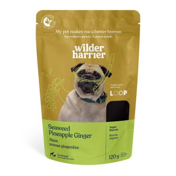 Wilder Harrier Gâteries Véganes Pour Chien - Wakame 120g