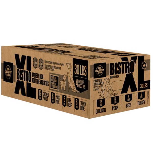 Big Country Raw - Boîte XL Bistro | 30 lbs
