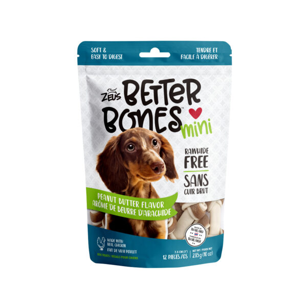 Zeus - Better Bones mini os - Beurre d'arachides | Chien
