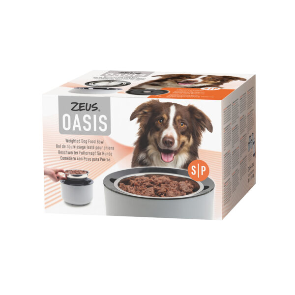 Zeus | Oasis - Bol surélevé avec poids intégré | Pour chien