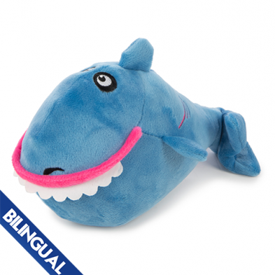 GoDog - Peluche pour chien qui bouche | Requin – Image 2