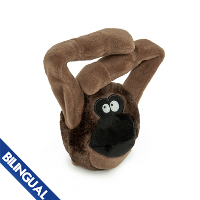 GoDog - Peluche pour chien animé | Singe – Image 4