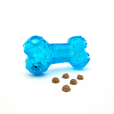 Guru - Jouet interactif pour chien | Os distributeur de friandises pour chien de taille moyenne – Image 2