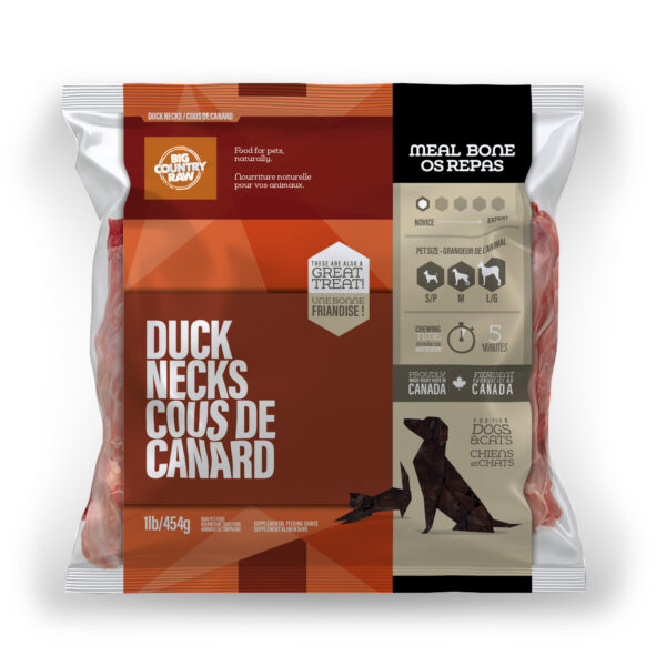 Big Country Raw - Cous de canard | Congelés- 1lb