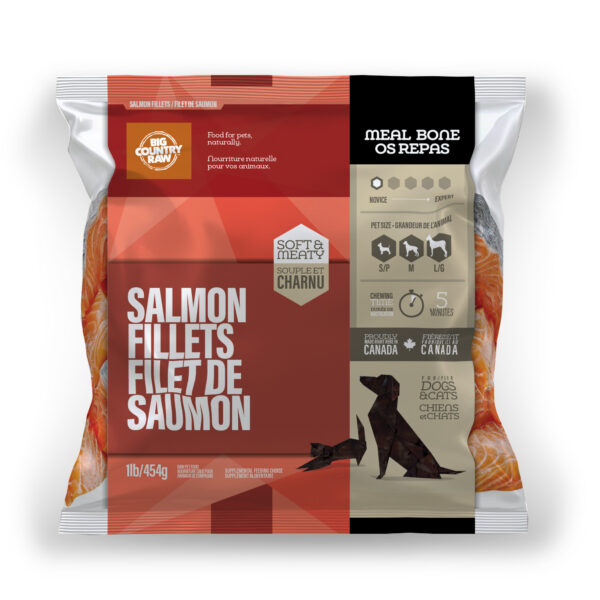 Big Country Raw - Filet de saumon | Congelés- 1lb