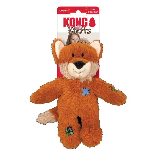 Kong - Wild knots | Peluche de renard avec intérieur en cordes nouées