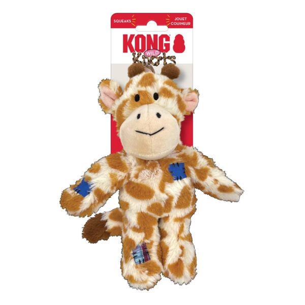 Kong - Wild knots | Peluche de giraffe avec intérieur en cordes nouées