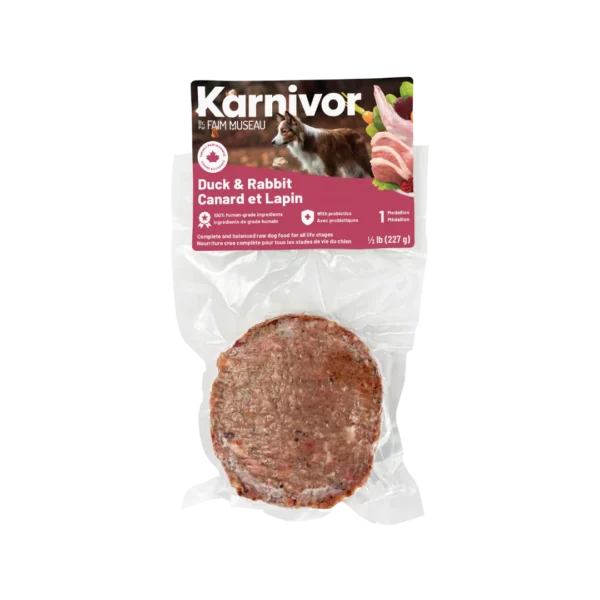 Karnivor - Médaillon individuel | Crue pour chien - 1/2lb