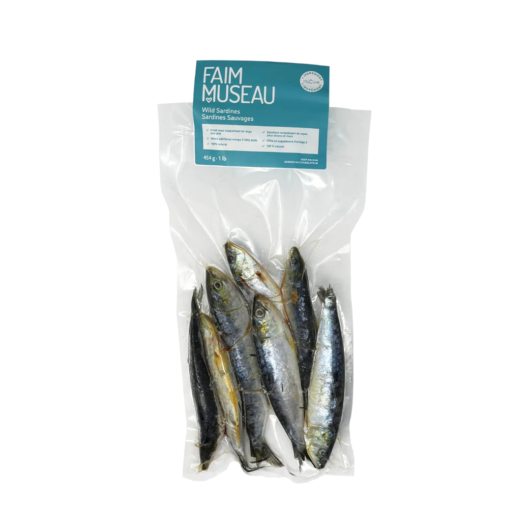 Faim museau - Sardines entières fraîches