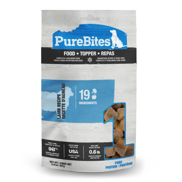 Pure Bite - Nourriture séchée à froid pour chien | Agneau