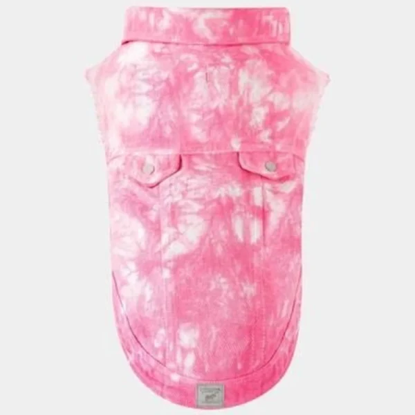 Canada pooch - Veste de jeans pour chien | Rose