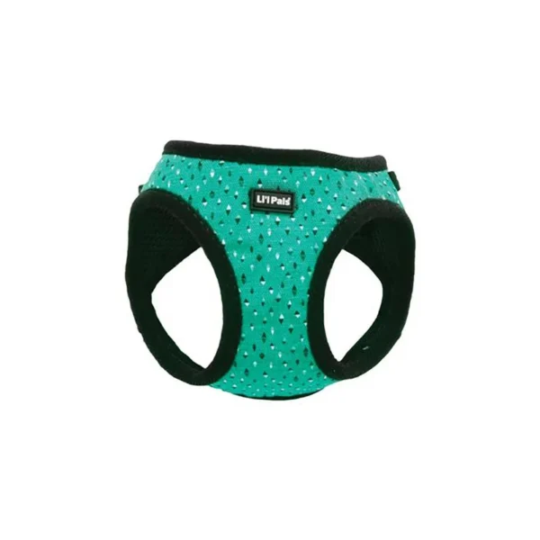 Li'l Pals - Harnais canevas pour chien miniature | Turquoise