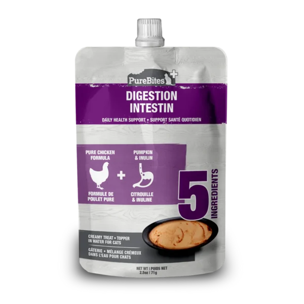 PureBites - Cremeux pour chat | Intestin / Digestion - 71g
