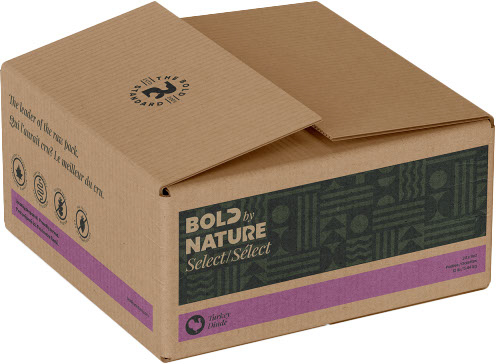 Bold by Nature - Nourriture crue pour chien | Select - 12 lbs