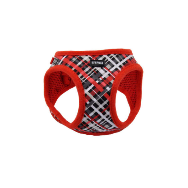 Li'l Pals - Harnais canevas pour chien miniature | Rouge