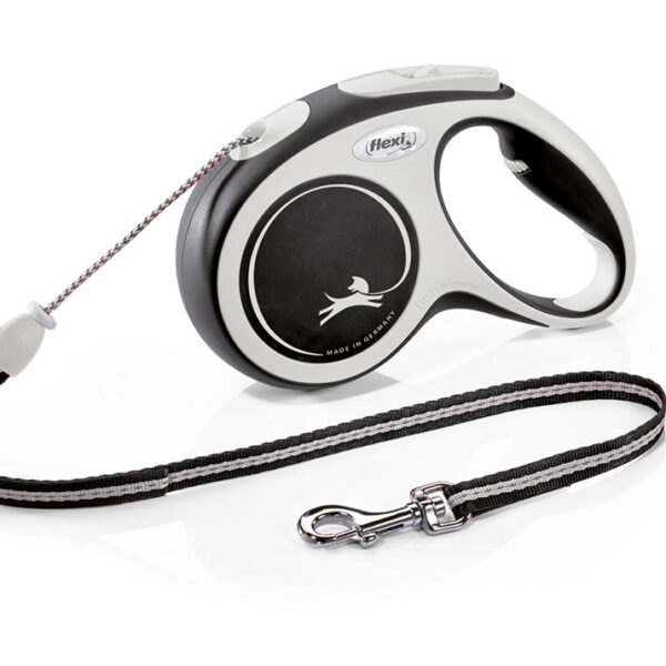 Flexi - Laisse rétractable Comfort - 8 Mètres | Corde - Moyen