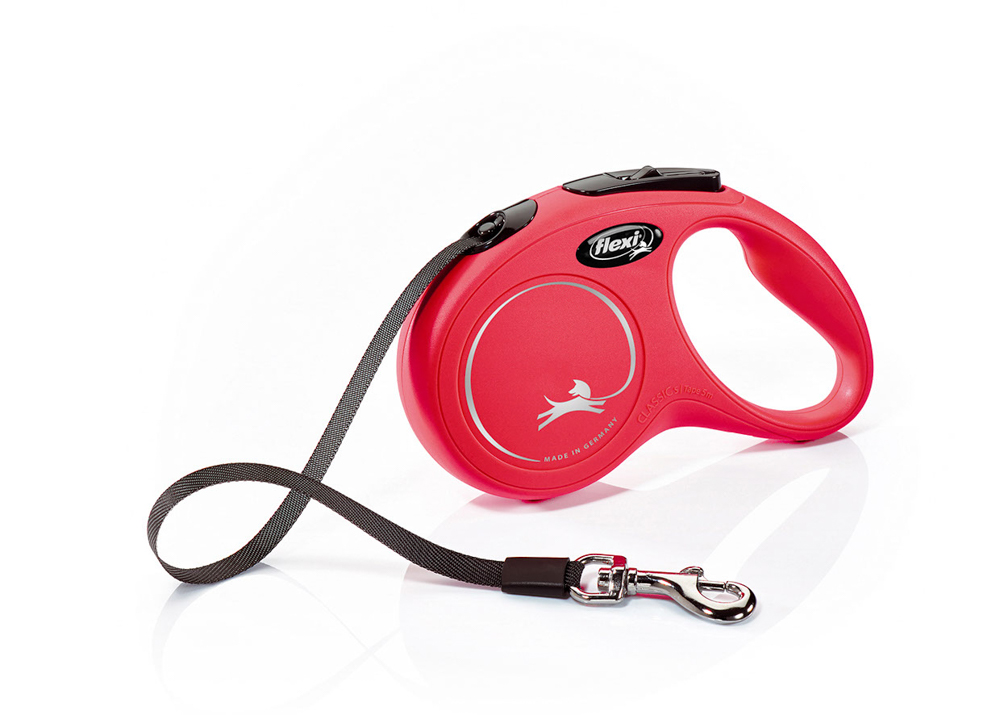 Flexi - Laisse rétractable Classique - 5 Mètres | Sangle - Moyen – Image 2