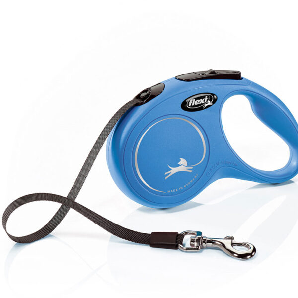 Flexi - Laisse rétractable Classique - 5 Mètres | Sangle - Moyen